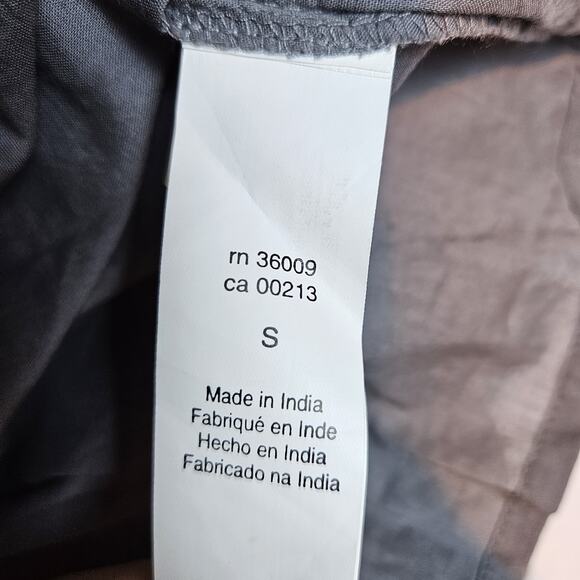 Calvin Klein Sleeveless Maxi Sundress Smocked Ruffle Bow Tie Back Cottage Size S - Picture 13 of 16